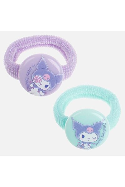 BAMI NETWORK Elastice par copii frotte lila vernil cu glitter 3+ ani