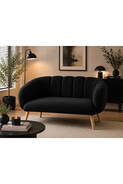 Bamino 2'li Koltuk Çay Seti ve Bekleme Salonu Koltuğu-Berjer Koltuk Puf