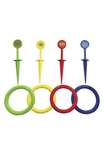 BAMI NETWORK Joc indemanare cu inele si sageti plastic colorat 3+ ani