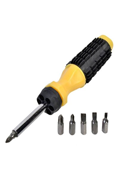 BAMI NETWORK Surubelnita multifunctionala 6 in 1 metal plastic 17cm