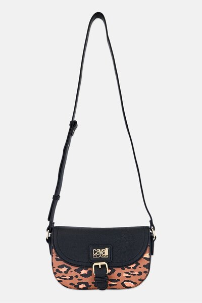 Cavalli Class Women Animal Print Cross Body Bag, Multicolor