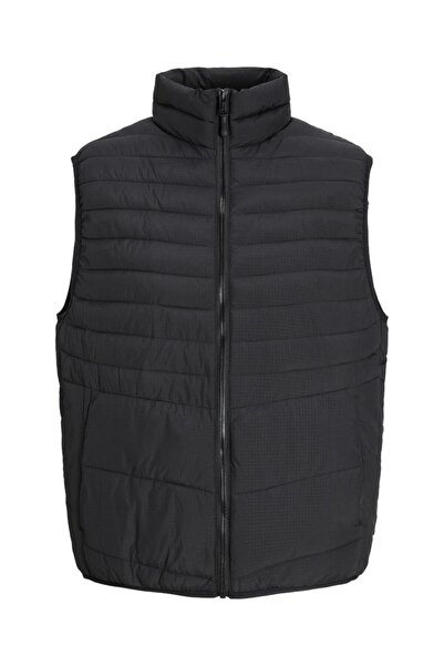 Jack & Jones Αμάνικο μπουφάν ανδρικό "Packable" μαύρο