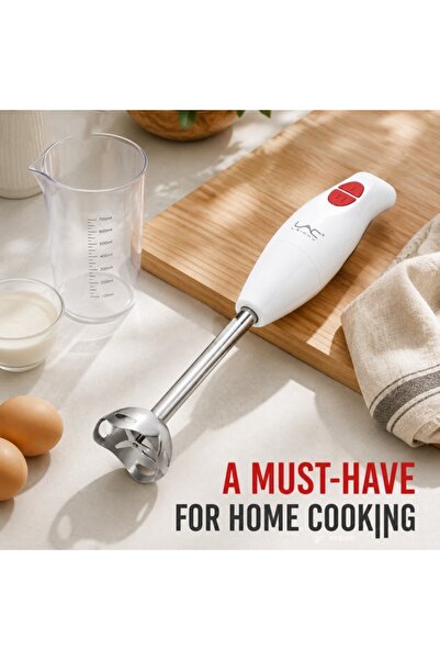 Generic Brand Portable Hand Immersion Blender, 2‑Speed Electric Stick Blender...