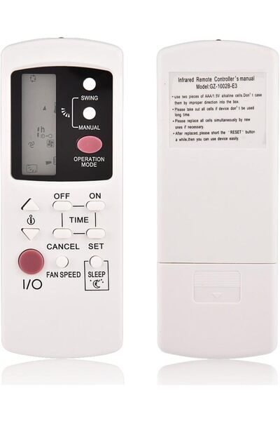 STARSTAR Air conditioner remote control, compatible with models GZ-1002A-E3 a...