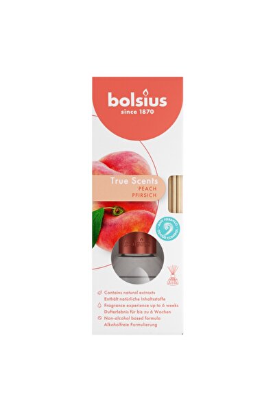 Bolsius Odorizant Difuzor cu Betisoare pentru Casa True, Piersica, 45 ml