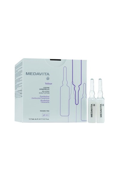 MEDAVITA Βελούρ - Χαλαρωτική Λοσιόν Τριχωτού Κεφαλής (12x6ml)