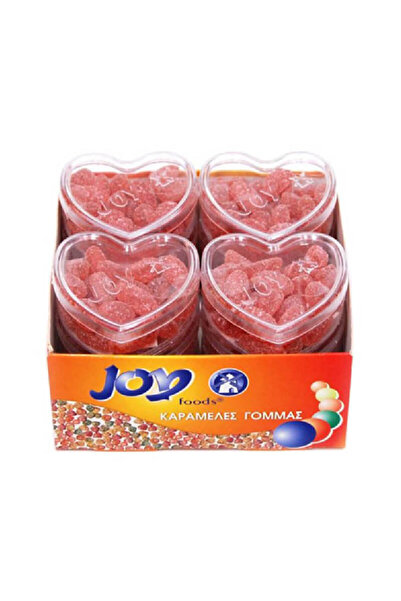 Joy Καρδιές από ζαχαρωτό σχήμα τσίχλας 30γρ. x 12 τεμάχια. ΣΕΝ-ΣΕΝ