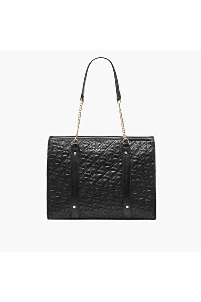 SASHA Quilted Tote Bag with Double Handle