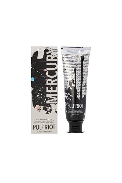 Pulp Riot Semi-Permanent Color Mercury - Silver for Unisex - 4 oz
