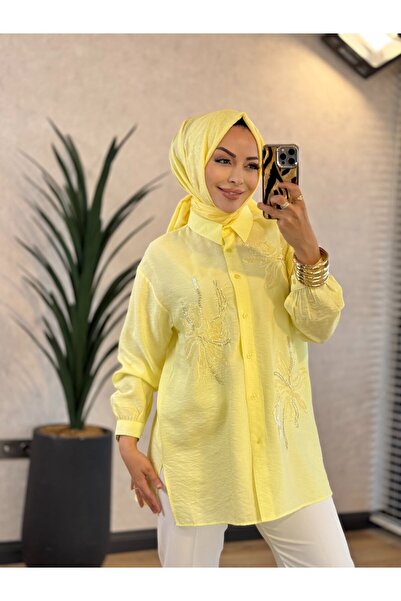 Lamazi Veil 2047 Yasemen Shirt Yellow