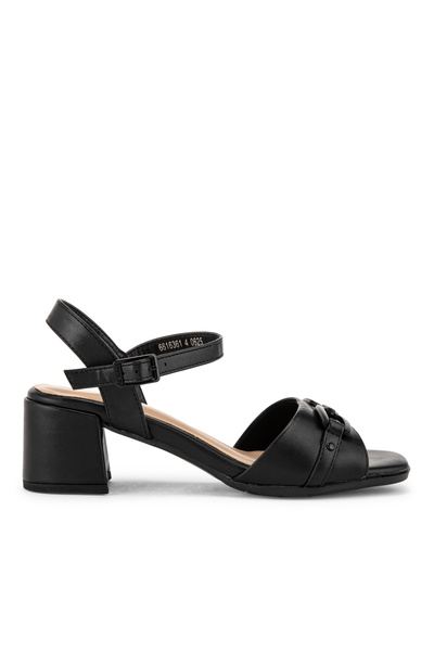 BATA Block Heel Ankle Strap Sandal