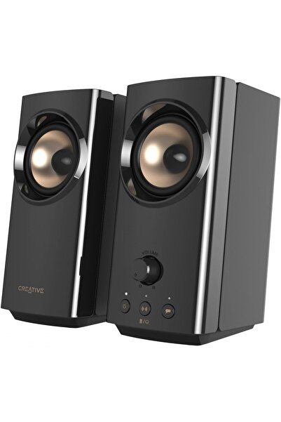 CREATIVE T60 2.0 Compact Hi-Fi Desktop Speakers with Clear and Immersive Dial...
