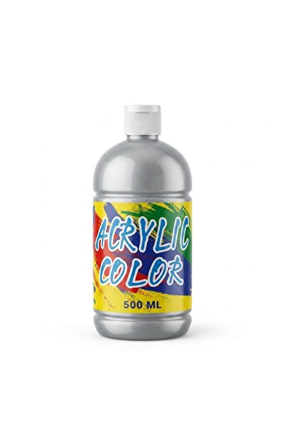 BASIC Acrylic Color 500 ml – Silver