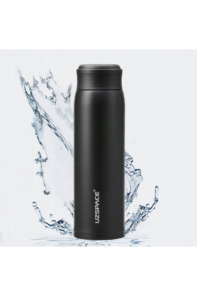 NO BRAND Sticlă termică Uzspace Stainless Steel 4075, 500 ml, neagră