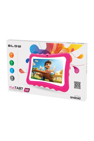 Blow TABLETĂ KIDSTAB7 V2 4/32GB CARCASĂ ROZ 2M