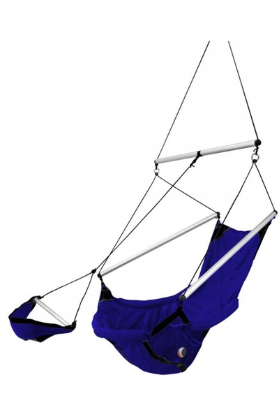 Ticket To The Moon Scaun-hamac Moon Chair albastru regal