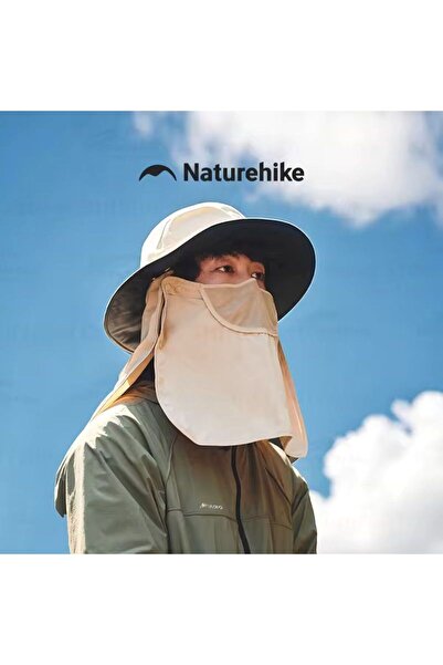 NO BRAND Pălărie de drumeție Naturehike Full Protective Brimmed Hat, bej, măr...