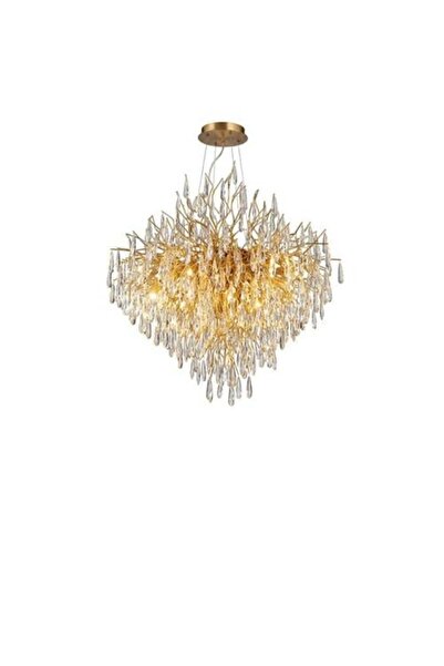 Siera Tali Crystal Champagne Round Chandelier-6003