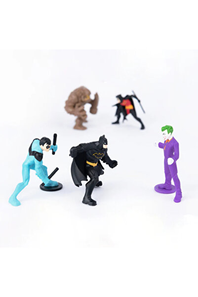 Spin Master Toys Far East FIGURINE BATMAN DC PACHET DE 5 BATMAN ROBIN NIGHTWI...