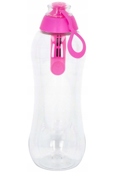 Dafi Sticlă cu filtru Soft 0.7L cu filtru 4 filtre FLAMINGO pentru sală