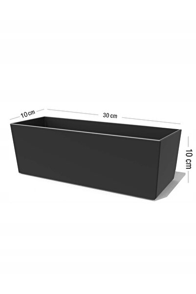 NO BRAND Jardinieră pentru balustradă, incasabilă, rezistentă la îngheț, 30cm