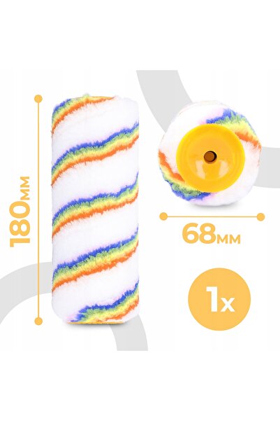TRCR 10x Rulou de vopsit 18cm, Rezerve pentru vopsea de perete, Vopsele, Lacu...