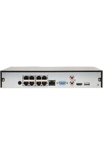 DAHUA Înregistrator NVR IP cu 8 canale și switch POE integrat