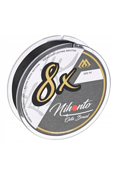 Mikado PLECIONKA NIHONTO OCTA BRAID 300M NEGRU 0.20mm