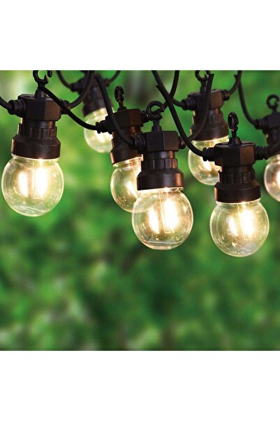 Orion Lumini de grădină, ghirlandă luminoasă de exterior, 10 becuri, lanț de ...