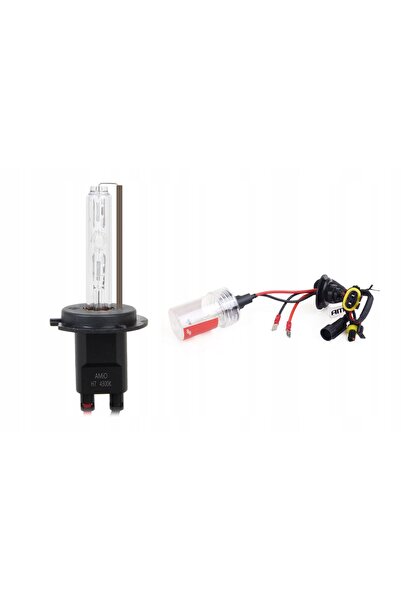 AMIO SET DE BECURI H7 XENON 6000K PENTRU MONTARE, CU CONVERTOR CANBUS HID