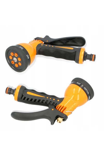 TRCR Pistol de pulverizare pentru furtun de grădină, duză de udare cu 7 funcț...