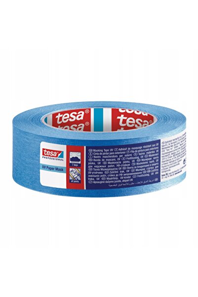 Tesa Bandă de mascare pentru pictori 50 m x 38 mm ALBASTRĂ Hârtie UV