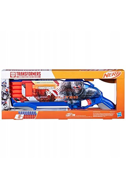 Hasbro PISTOL NERF TRANSFORMERS OPTIMUS PRIMAL CU 2 PROIECTILE ODATĂ SET F9715