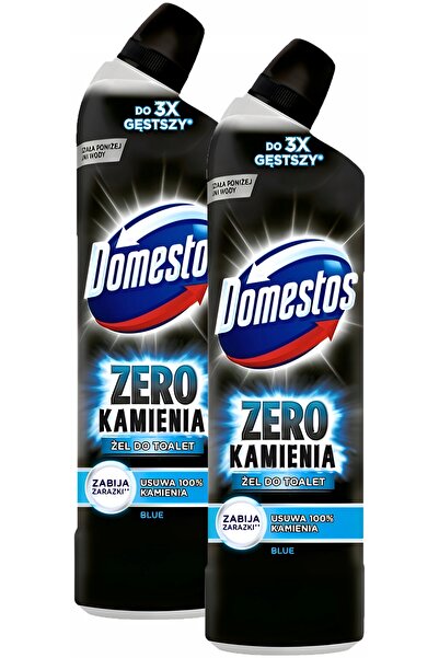 Domestos Gel Zero Kamienia Ocean Lime lichid de curățare toaletă WC 4x750ml