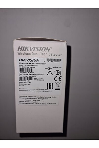 Hikvision Senzor dual PIR + MW pentru AX PRO DS-PDD12P-EG2-WE cu microunde