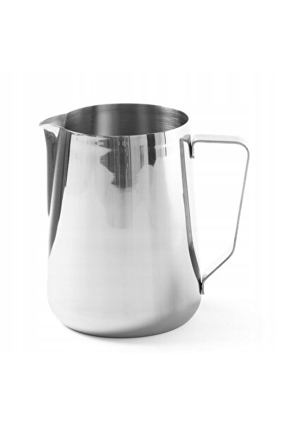 HENDI Cană/Recipient din oțel inoxidabil de 0,75L pentru lapte, cafea, ceai -...