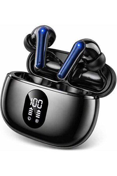 NO BRAND Căști intraauriculare fără fir T18 Hi-Fi Stereo, bas profund, ENC, c...