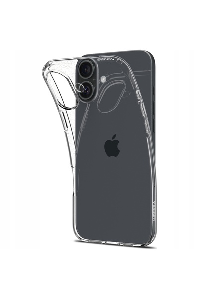 Spigen Husă Liquid Crystal pentru iPhone 16 Plus, ușoară, elegantă.