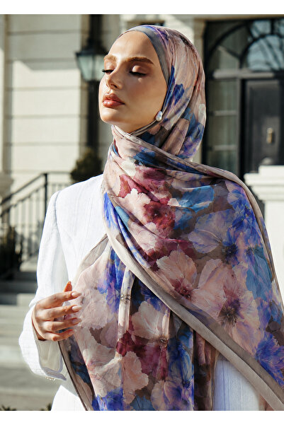 OttomanSilk Floral Patterned Shawl