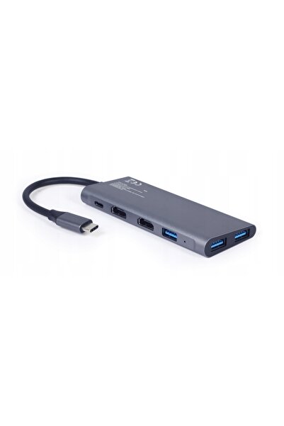 Gembird ADAPTOR MULTI-PORT USB TIP C HUB 3-ÎN-1