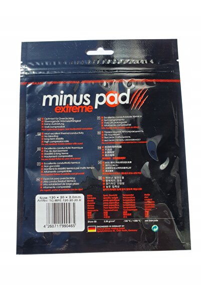 Thermal Grizzly Minus Pad Extreme Pastă Termică 120x20x2 mm