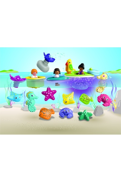 Playmobil JUNIOR 71777 CALANDRU DE ADVENT Distracție la baie pentru copii +12...