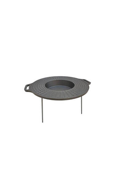 Perfect Home Disc grătar din fontă, adânc, 49 cm