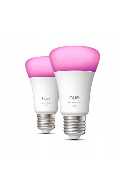 Philips Hue Bec inteligent A60 E27 - 810 2 bucăți