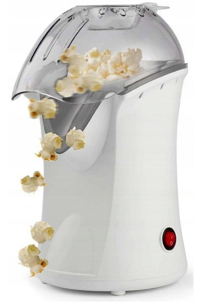 Blaupunkt Aparat de făcut popcorn fără ulei de 1200W cu capac transparent
