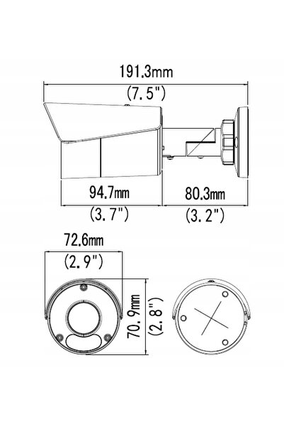 BCS Cameră IP 5MPx 3K Point BCS-P-TIP15FSR5 IR50m Puternică de exterior