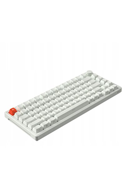 NO BRAND SMX Kishu Jelly Switch Lumos tastatură cu fir albă