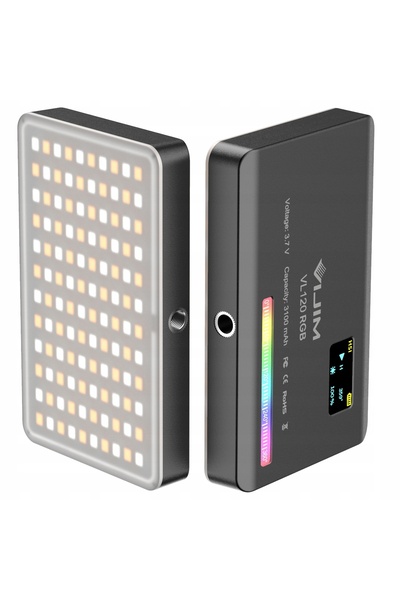 ulanzi Lampă LED RGB 120 VL120 RGB pentru Telefon, Cameră, Camcorder, GoPro
