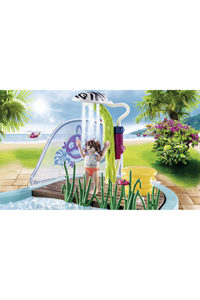 Playmobil 70610 BASEN Z ARMATKU WODNEGO set pentru copii +4 ani