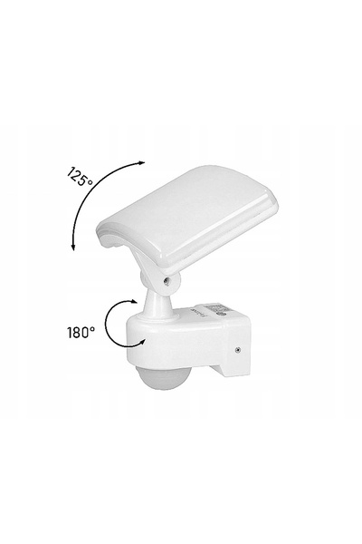Adviti Lampă LED de exterior 30W cu senzor, detectare de la amurg la zori, de...